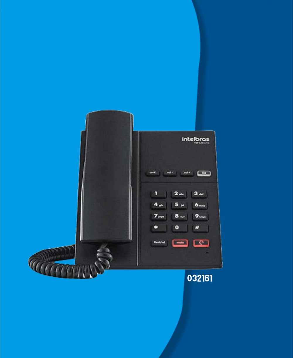 Telefone Intelbras IP TIP 120 Lite